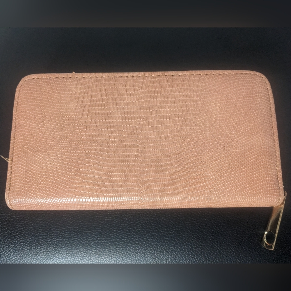 Brown snakeskin wallet